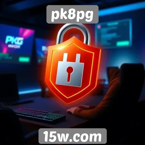 Recursos de segurança no site pk8pg