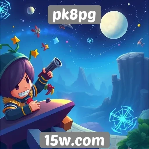 Variedade de jogos disponíveis no pk8pg